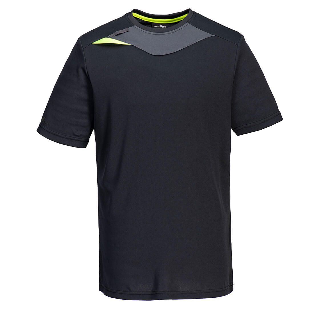 DX4 T-Shirt S/S, L, R, Black