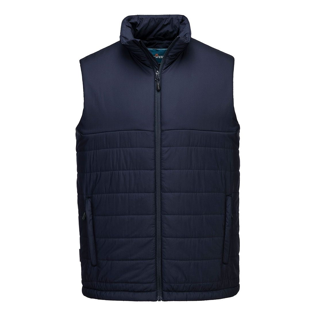 Professional Insulated Baffle Gilet, L, R, Navy