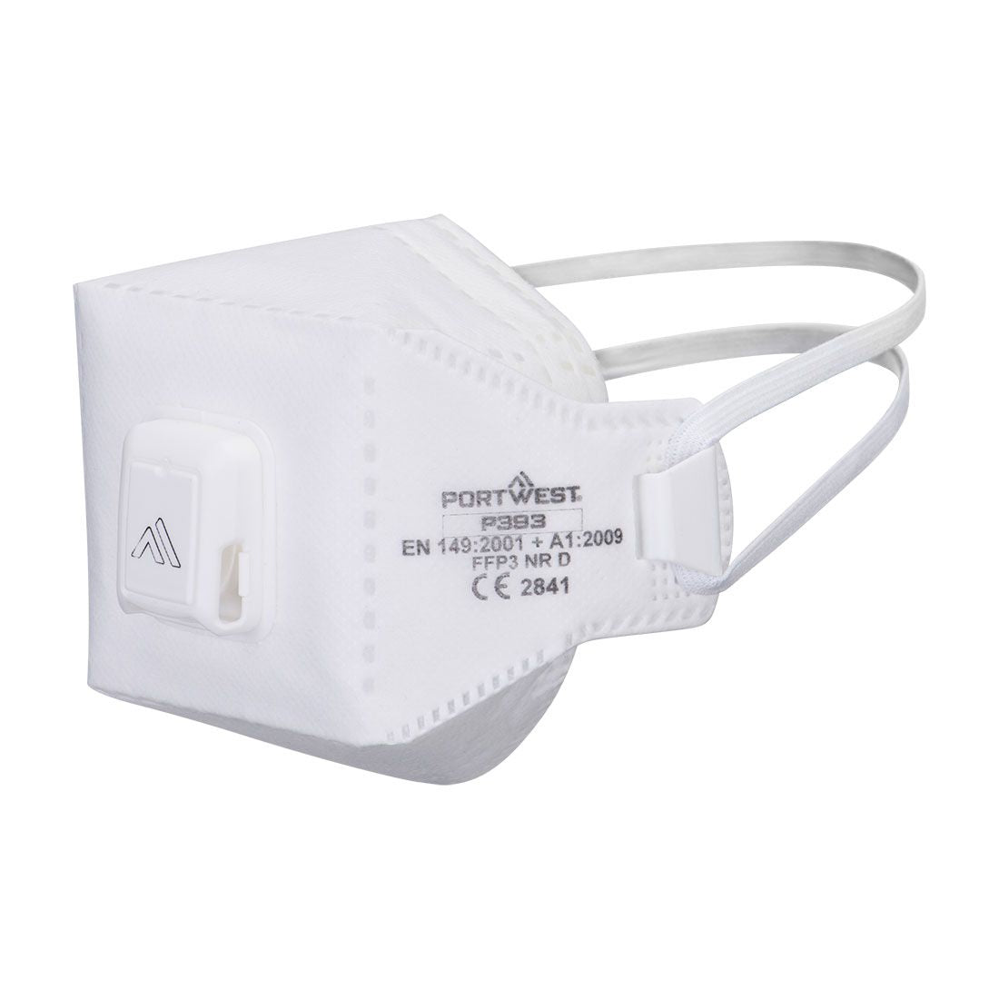 EAGLE PRO FFP3 Valved Dolomite Fold Flat Respirator (Pk10), , R, White