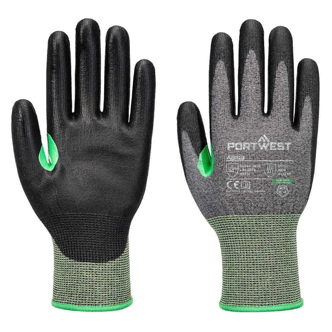 CS Cut C15 PU Glove, L, R, Grey/Black