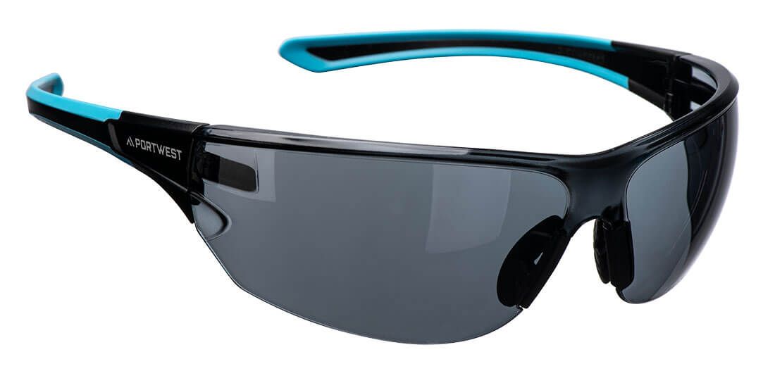 Essential KN Safety Glasses, , R, Smoke