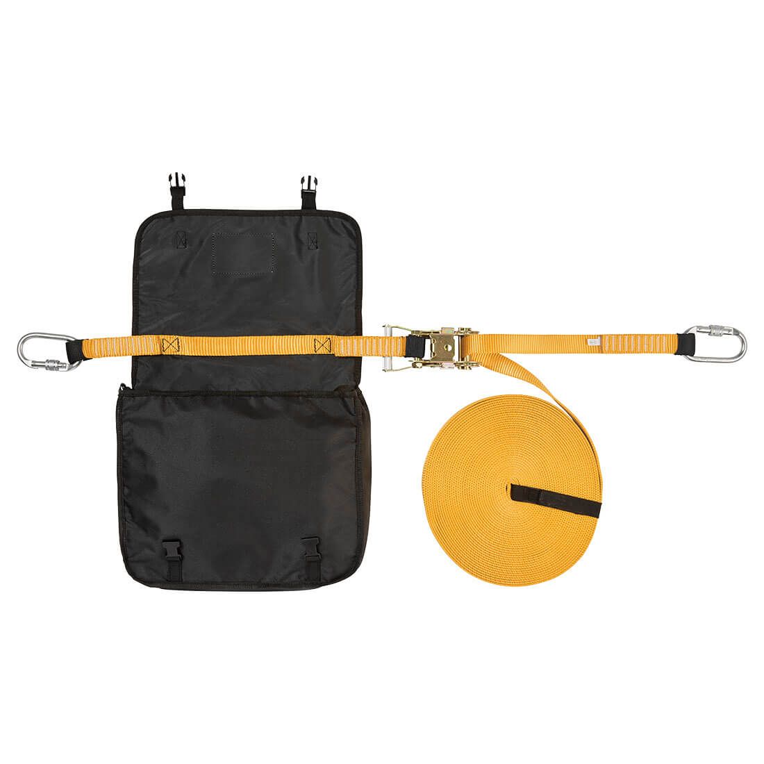 Temporary 20m Horizontal Lifeline, , R, Yellow/Black