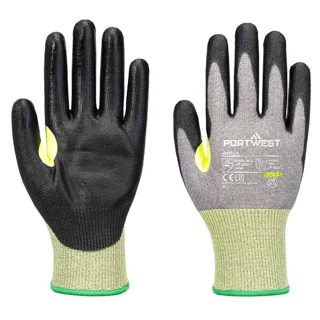 CS Cut E15 PU Glove, L, R, Grey/Black