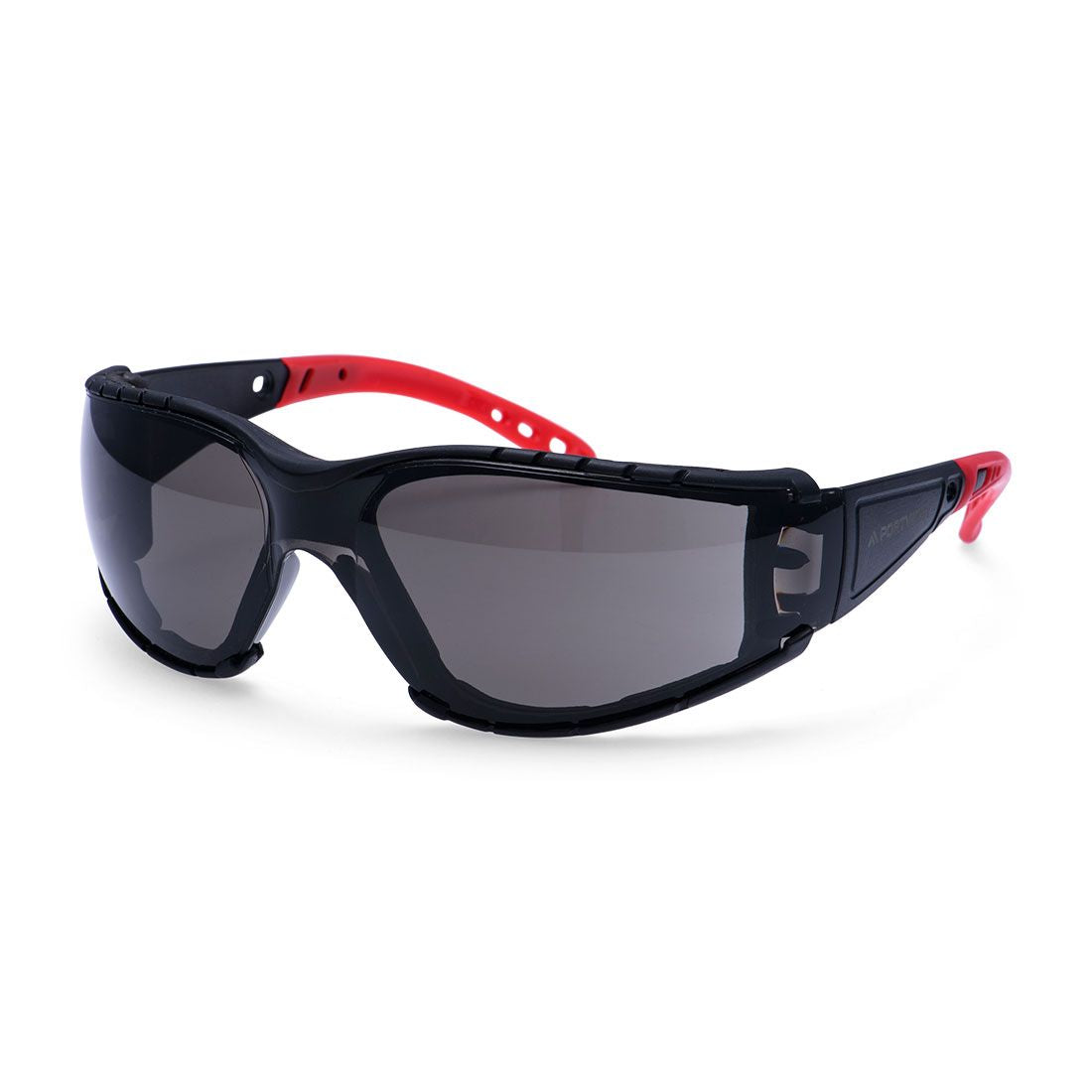 Wrap Around Pro Safety Glasses, , R, Smoke