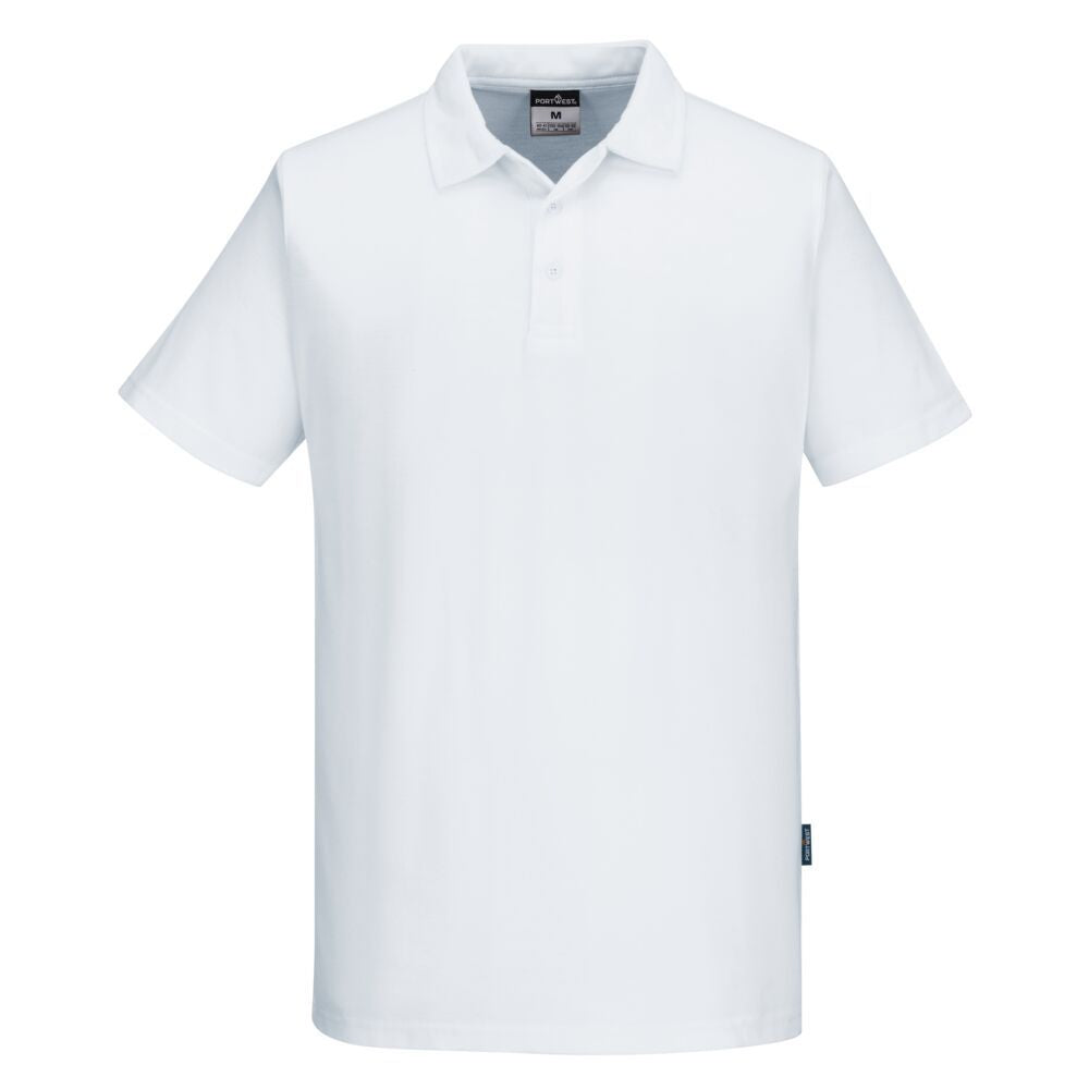 Mesh Air Pro Polo Shirt S/S, L, R, White