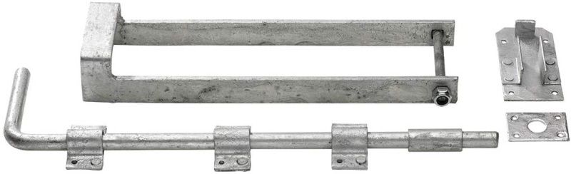 350mm 14" No 259 DOUBLE GATE FASTENER SET PREPACKED 259-PP0350GV