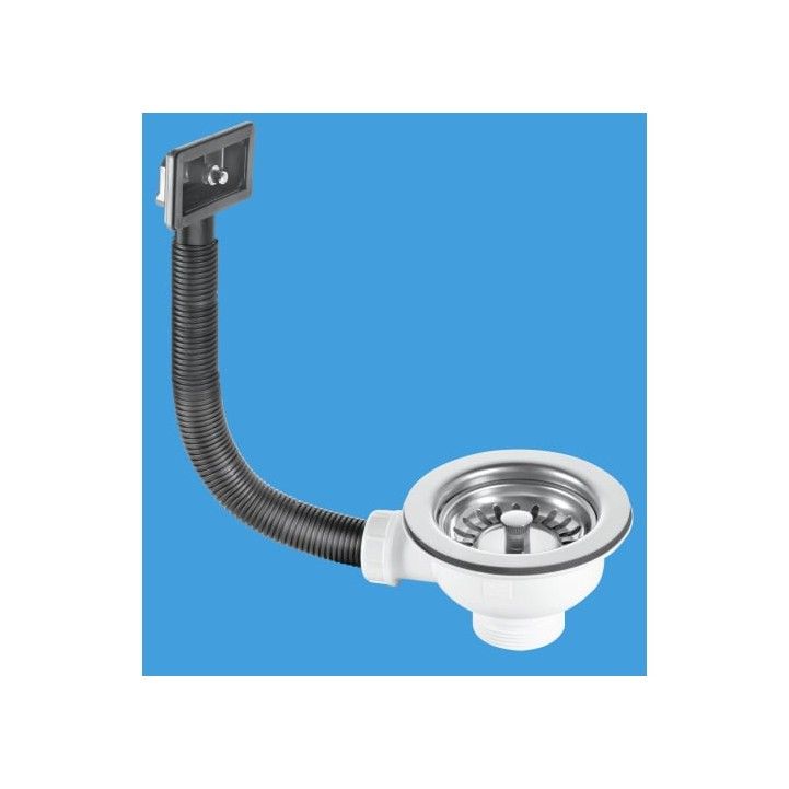 MCALPINE BWSTOF-RS BASKET STRAINER & OVERFLOW 61020475