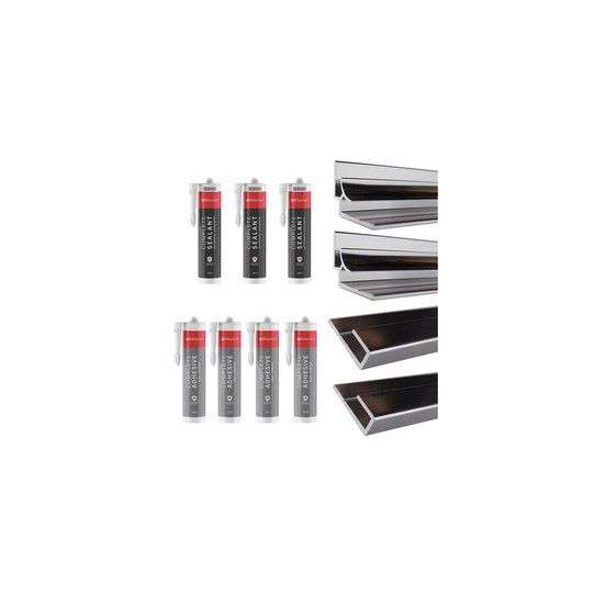 SWA-INSTKIT-3SIDED WETWALL ALLOY 3 SIDED INSTALLATION KIT