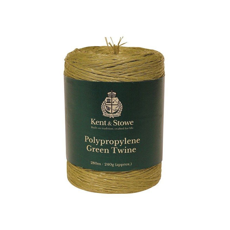 KENT & STOWE K/S70100810 POLYPROPYLENE TWINE 280m GREEN