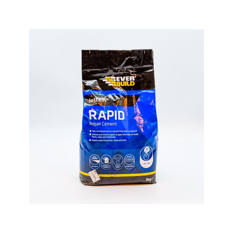 Everbuild Jetcem Rapid Set Cement 3Kg JETCEM3