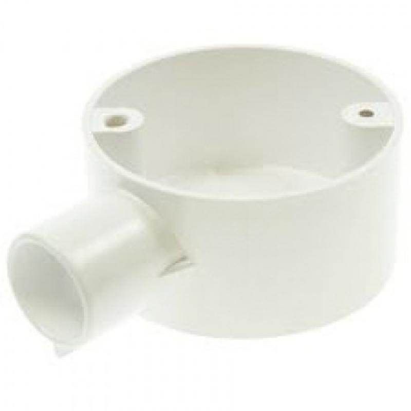 UNIVOLT CB20/1WH CONDUIT TERMINAL BOX 20mm WHITE