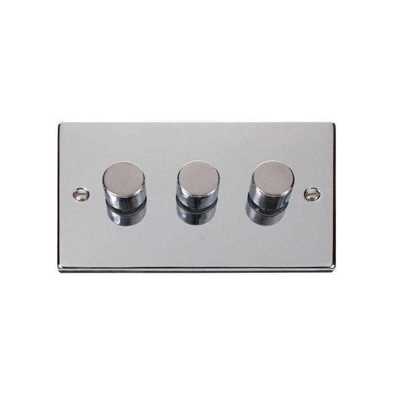 CLICK VPCH153 3G 2WAY 400W DIMMER SW POL CHR
