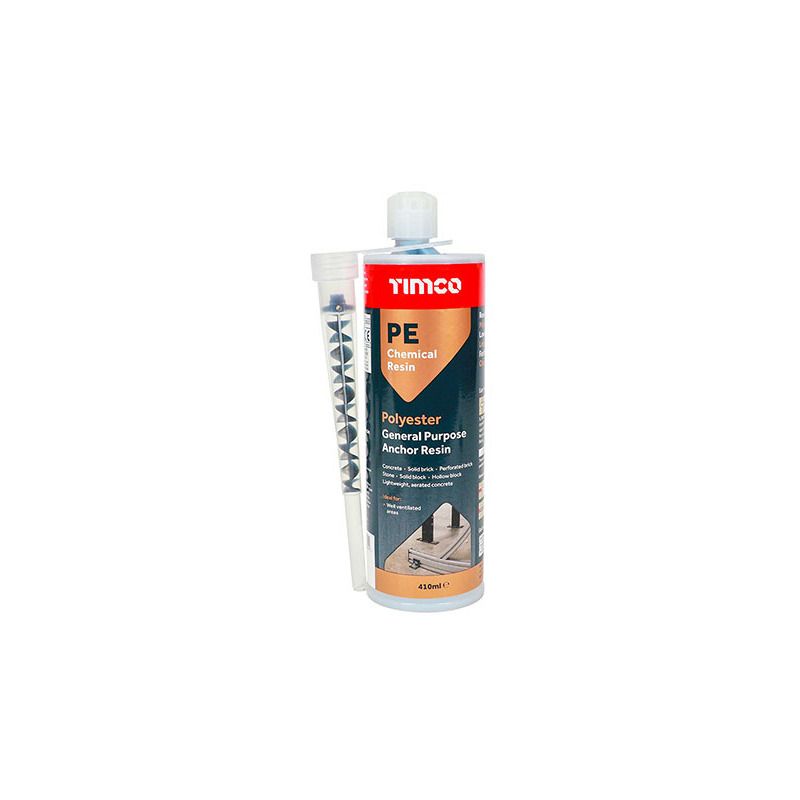 TIMCO MULTI-FIX POLYESTER STYRENE RESIN CARTRIDGE 410mm PE410