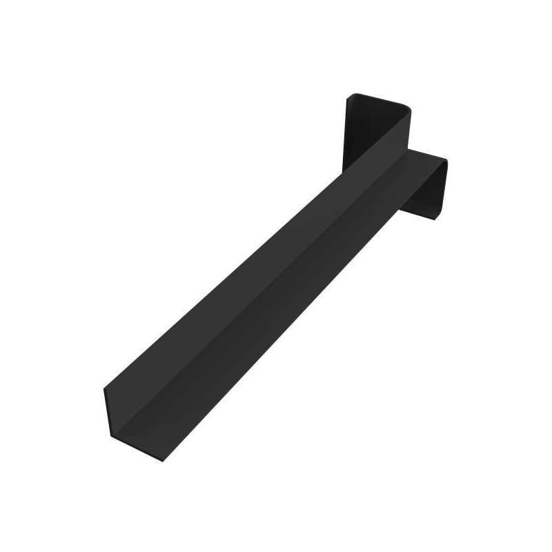 FREEFOAM INTERNAL CORNER SQUARE GLOSS BLACK FWXIBL