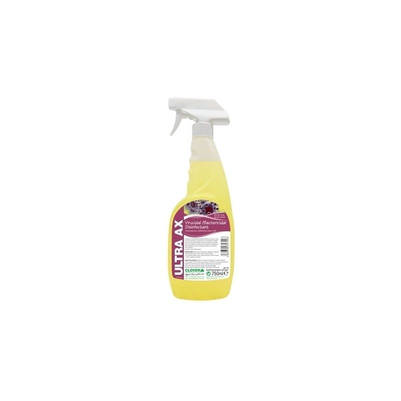 AVON CLOVER ULTRA AX VIRUCIDAL SURFACE SPRAY 750ml 6XUAX