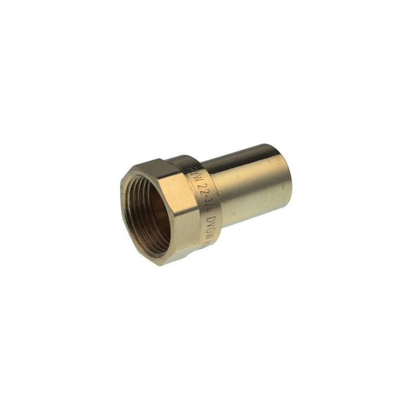 YORKSHIRE XPRESS S7/6246G COPPER FEMALE ADAPTOR 15mm x 1/2" 38160