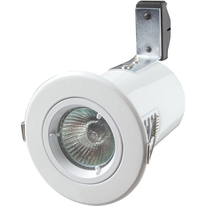 ROBUS RF201-01 DOWNLIGHT MAINS FIXED F/R WHI