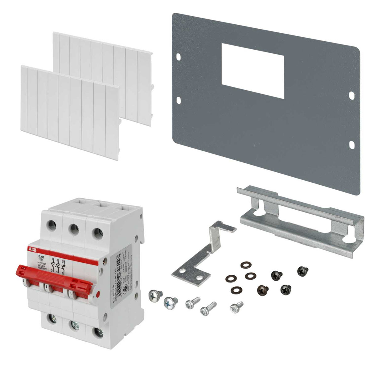 ABB 125A TP Switch Disconnector Incomer Kit