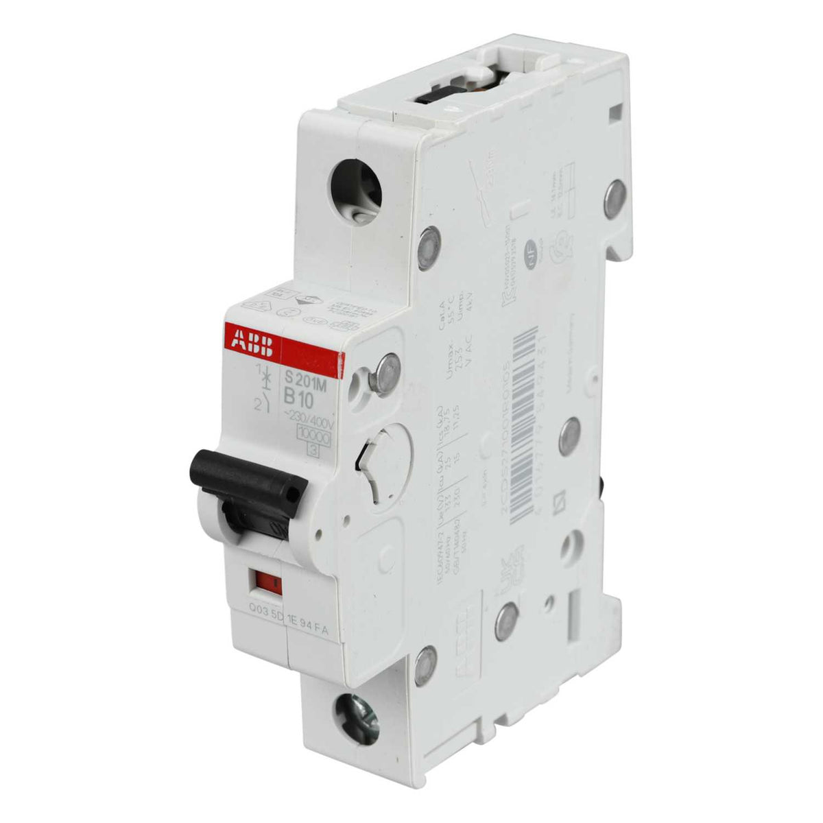 ABB 10A Single Pole 10kA B Curve MCB