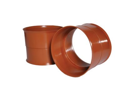 POLYPIPE RIDGISEWER 500mm DOUBLE SOCKET COUPLER RSWC5008