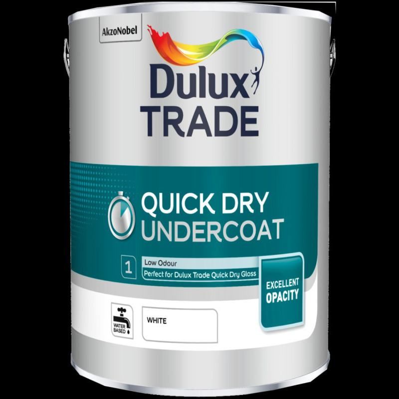 DULUX TRADE QUICK DRYING UNDERCOAT 1l WHITE 5220150