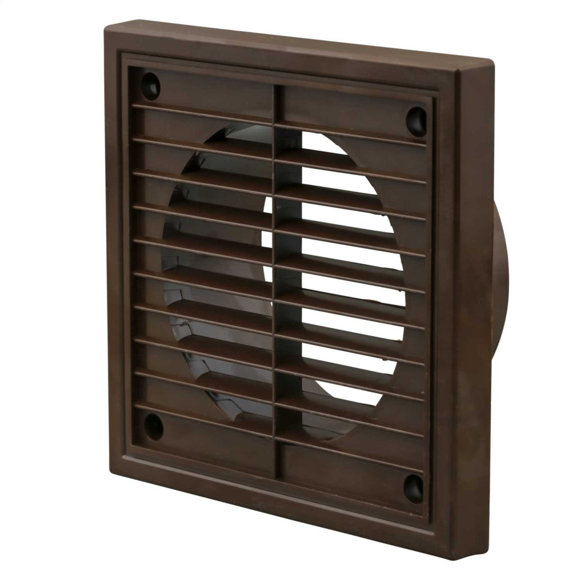 Addvent 100mm 4" Fixed Grille Brown