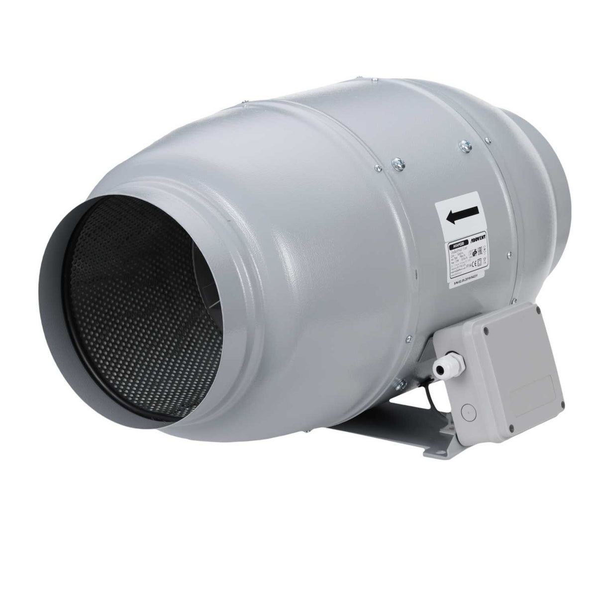 Addvent 150mm 6" Acoustic In-Duct Fan