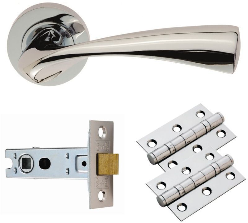 CHROME SINTRA LATCH PACK BOXED GK007CP/INTB
