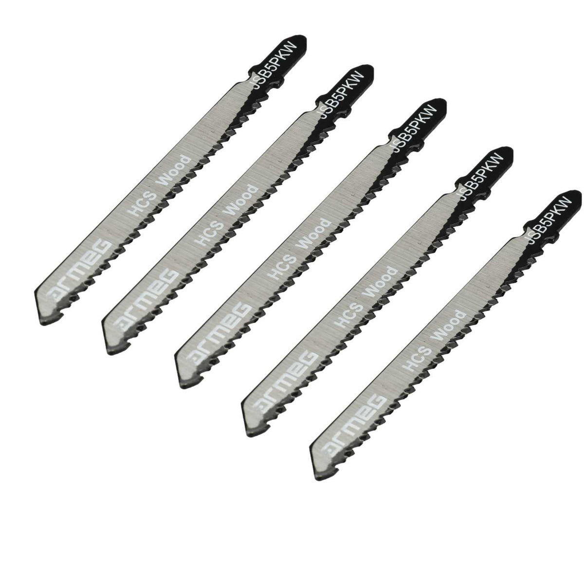 Armeg Wood HCS Jigsaw Blades (Pack of 5)