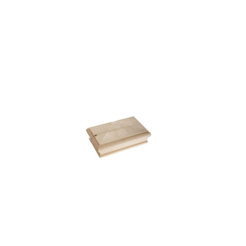 PINE HALF PYRAMID NEWEL CAP BFNCPHALF