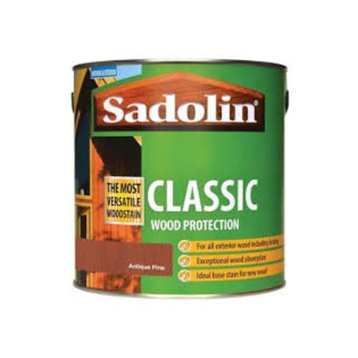 SADOLIN CLASSIC WOODSTAIN 2.5l ANTIQUE PINE 5028458