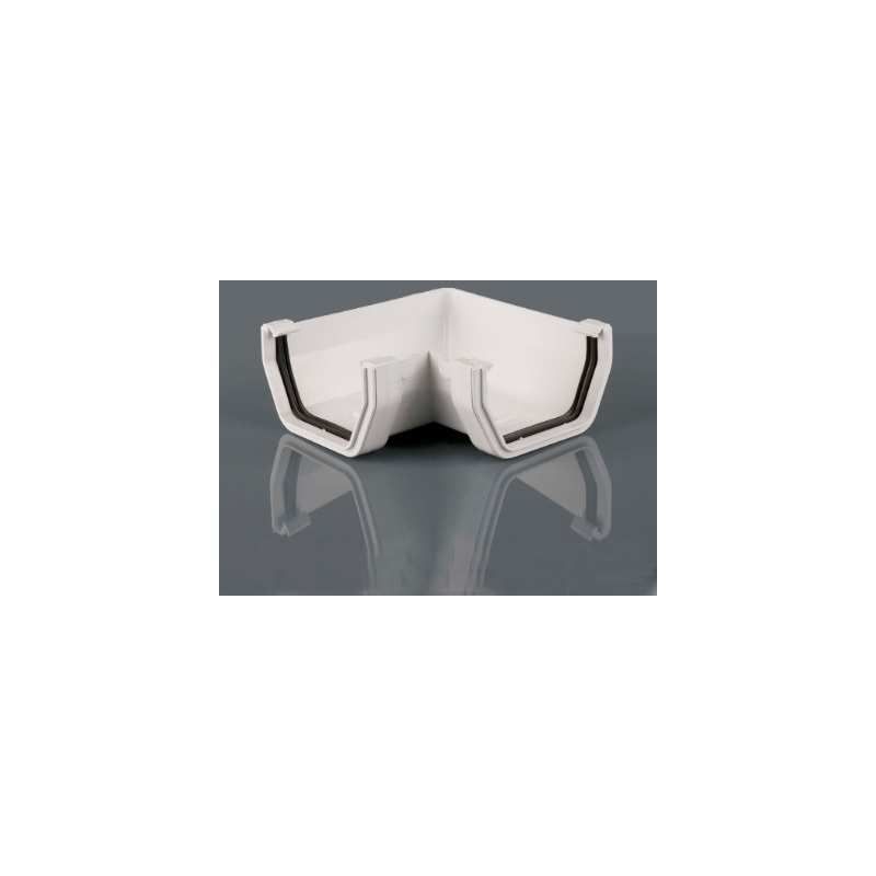 BRETT SQUARESTYLE GUTTER ANGLE 90deg ARCTIC WHITE BR058A