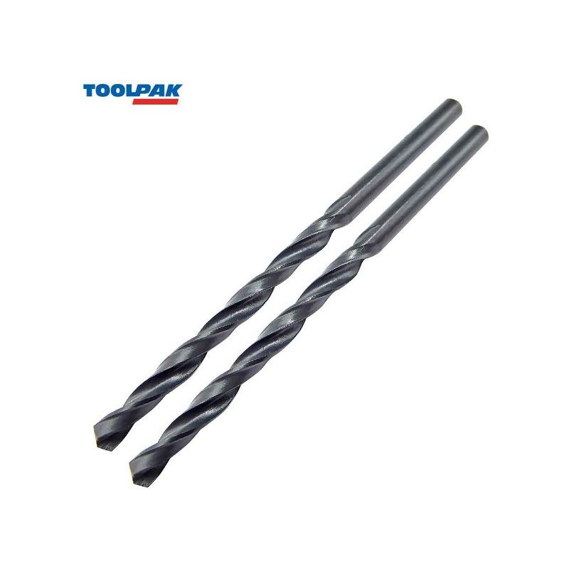 TOOLPAK RFJT040 HSS ROLL FORGED JOBBER DRILLS 4mm