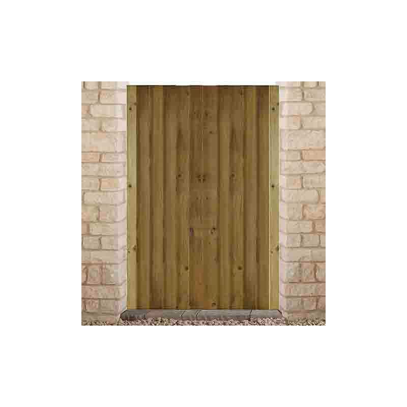 CHARLTON BAB41.2 BABINGTON TREATED FEATHEREDGE GATE 1200 x 1778mm GREEN