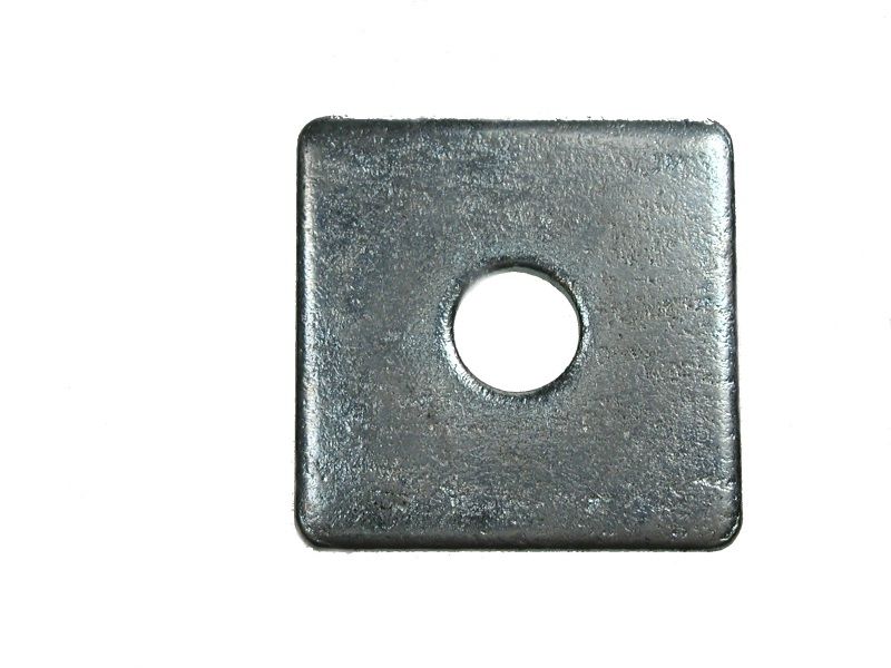 UNIFIX PACK 8 M12 x 50mm BZP SQUARE PLATE WASHER WASHER UB5303