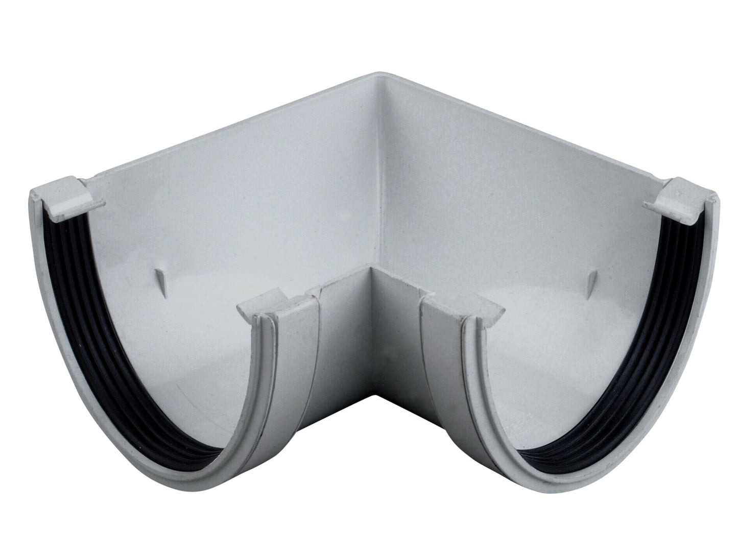 OSMADEEPLINE 9T903 PVCU GUTTER ANGLE 90deg 113mm 9T903G GREY