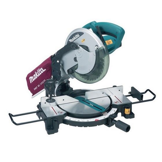 MAKITA MLS100 255MM COMPOUND MITRE SAW 240V