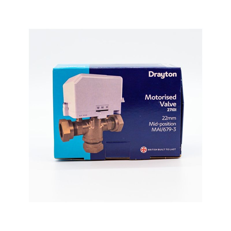 DRAYTON MA1/679-3 MID-POSITION MOT VALVE 22mm 27101