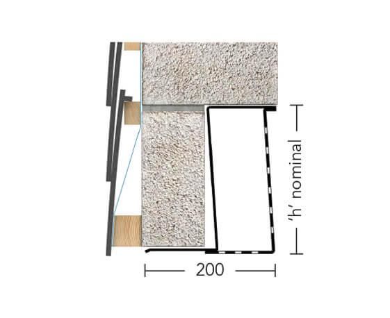 IG Lintel HD Box 200 2550mm