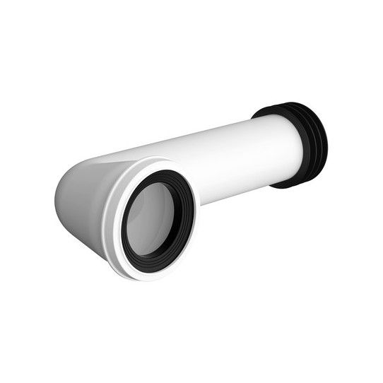 VIVA LONG TAIL WC PAN CONNECTOR 90deg BEND PP0005/B