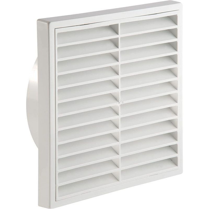 MANROSE FIXED GRILLE 150mm WHITE 1192W