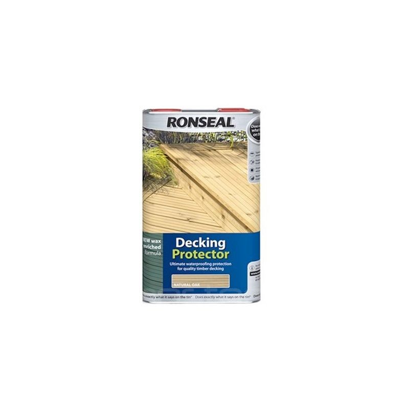 RONSEAL DECKING PROTECTOR 5l NATURAL 36434