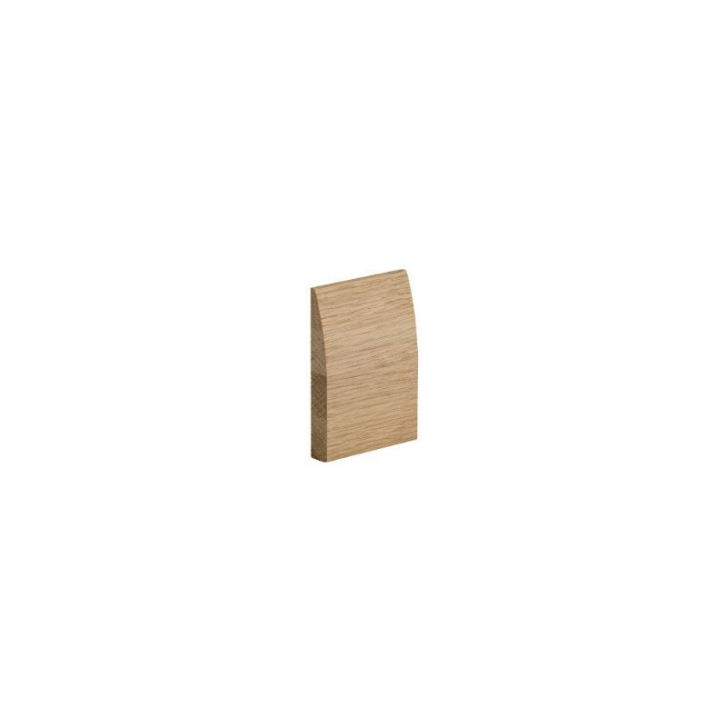 XL OAK SKIRTING MODERN PROFILE 18 x 120 x 3000mm OSKSET-RD PER LENGTH