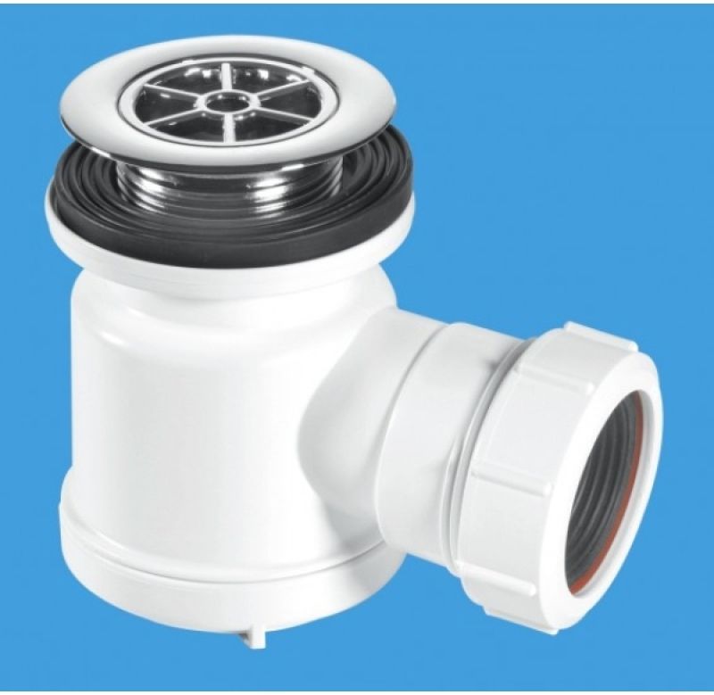 MCALPINE STW3-R SHOWER TRAP OUTLET CP 70mm 61020322