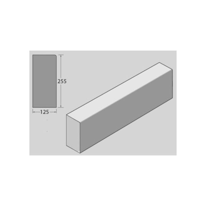 MARSHALLS SQUARE CHANNEL KERB CS1 255 x 125 x 914mm RK3050000