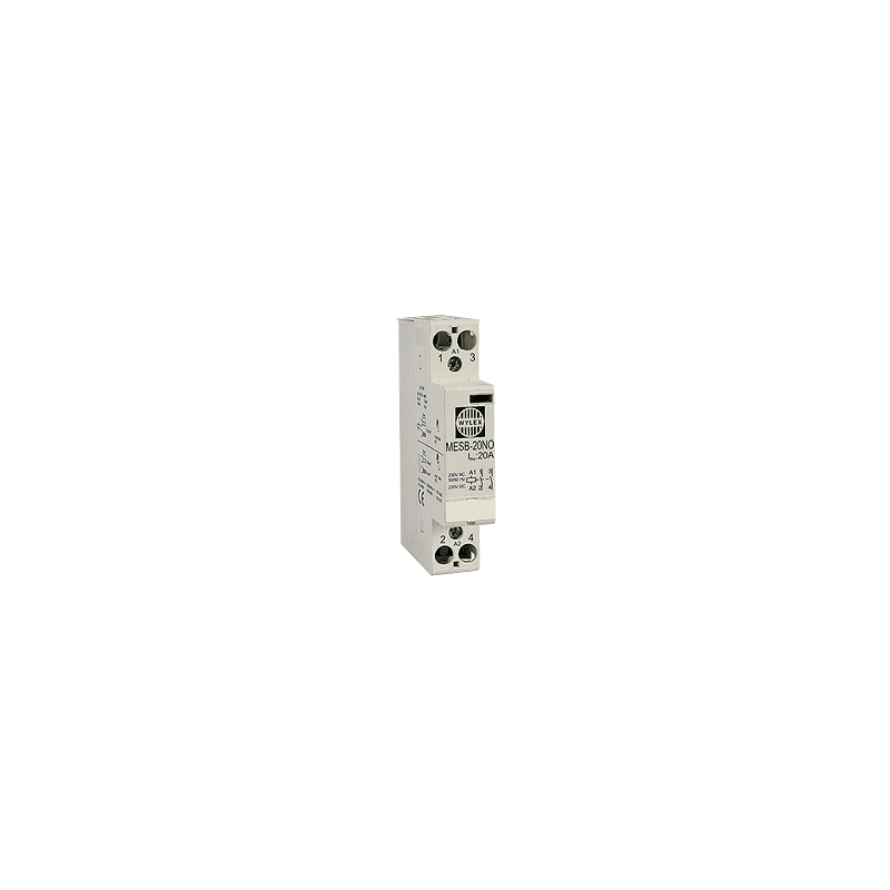 WYLEX MESB-20NO 2-POLE 1-MODULE CONTRACTOR 20a (NORMALLY OPEN)