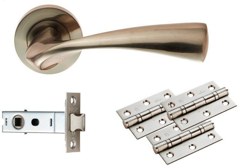 SINTRA ULTIMATE LATCH PACK BOXED SATIN NICKEL UDP007SN/INTB