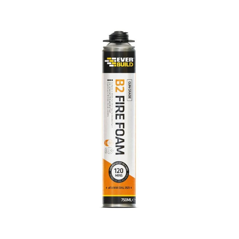 Everbuild Firefoam B2 Gun Grade 750ml B2FIREGUN