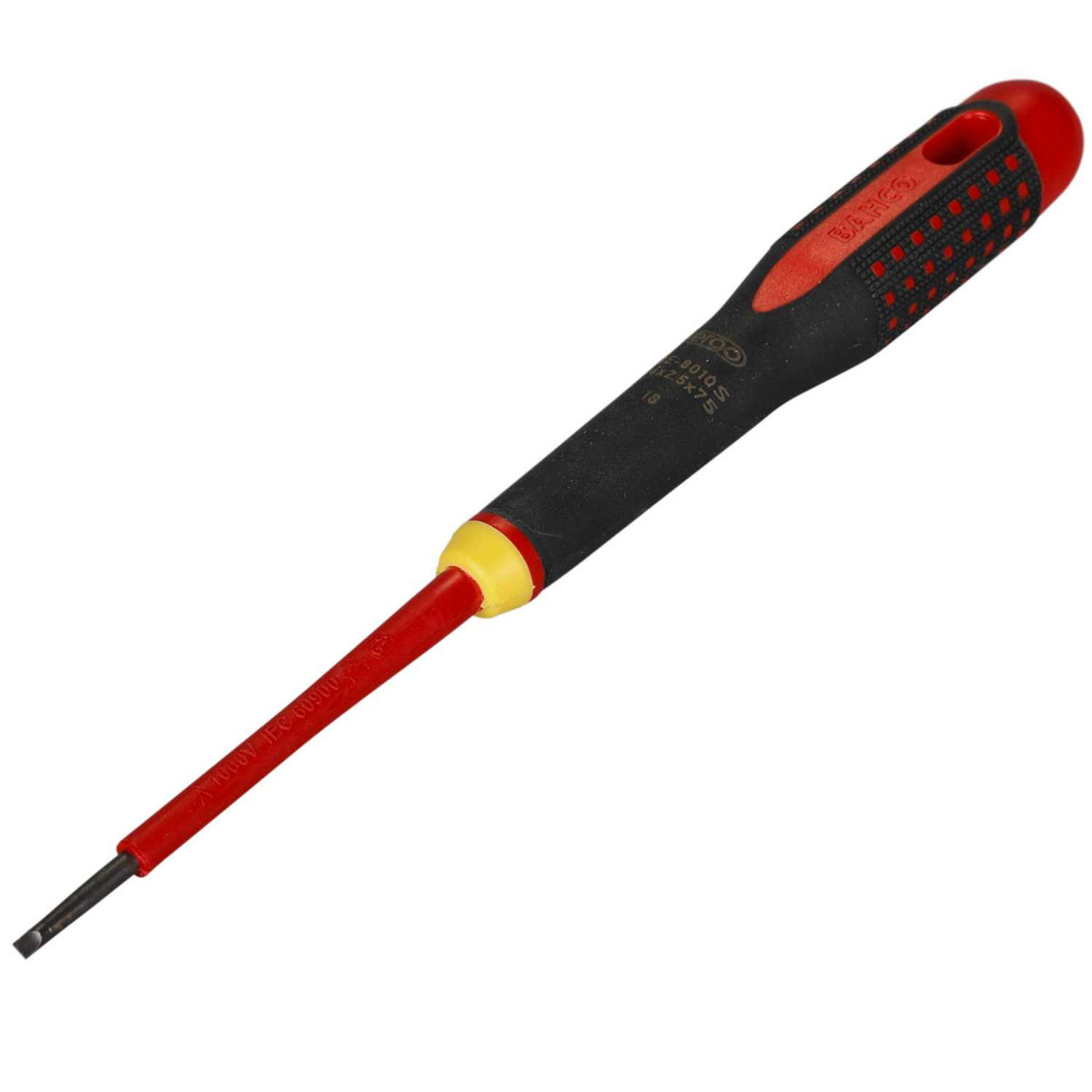 Bahco 2.5mm Ergo™ Slotted VDE Screwdriver 1000V