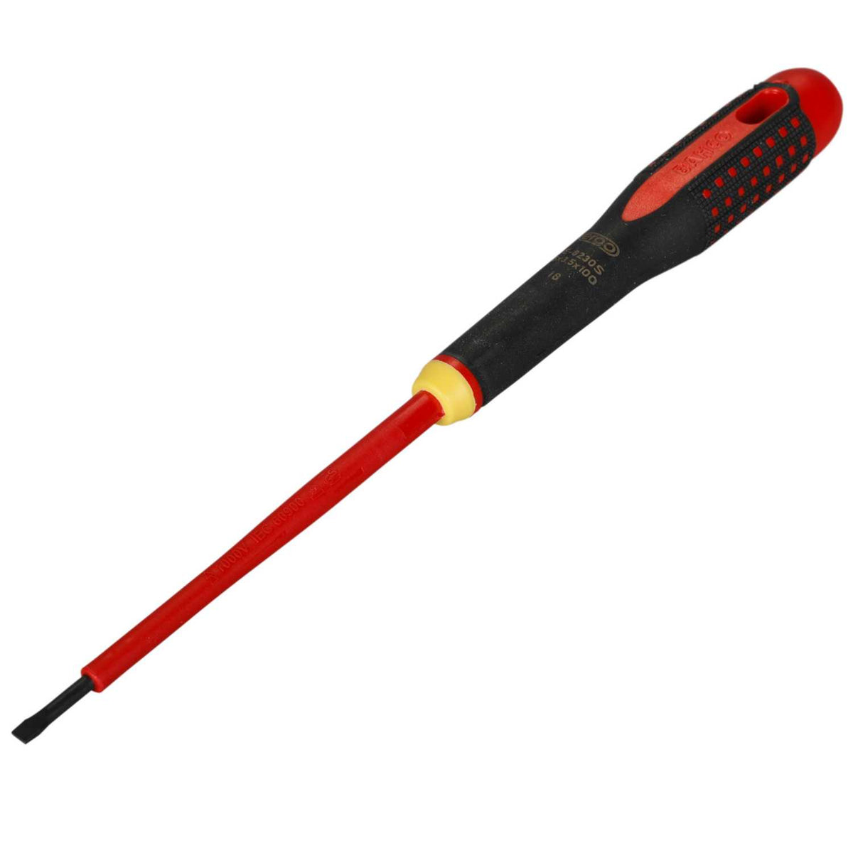 Bahco 3.5mm Ergo™ Slotted VDE Screwdriver 1000V